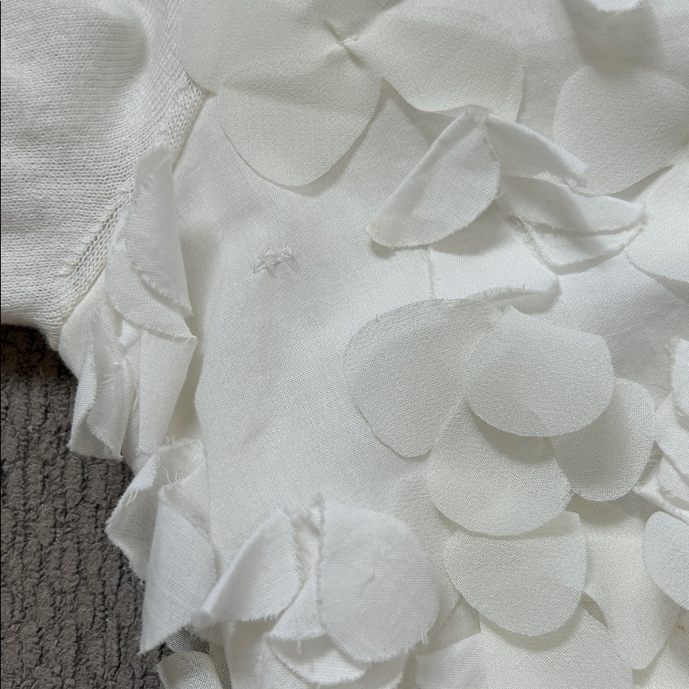 Les Copains Spa 3-D floral cardigan and skirt set - Picture 15 of 16